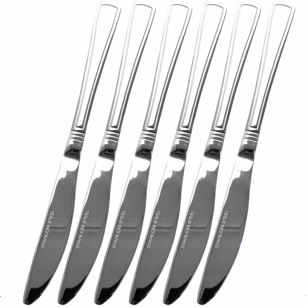 Набор столовых ножей VELER Standart 22.5 см нержавеющая сталь 6 шт.