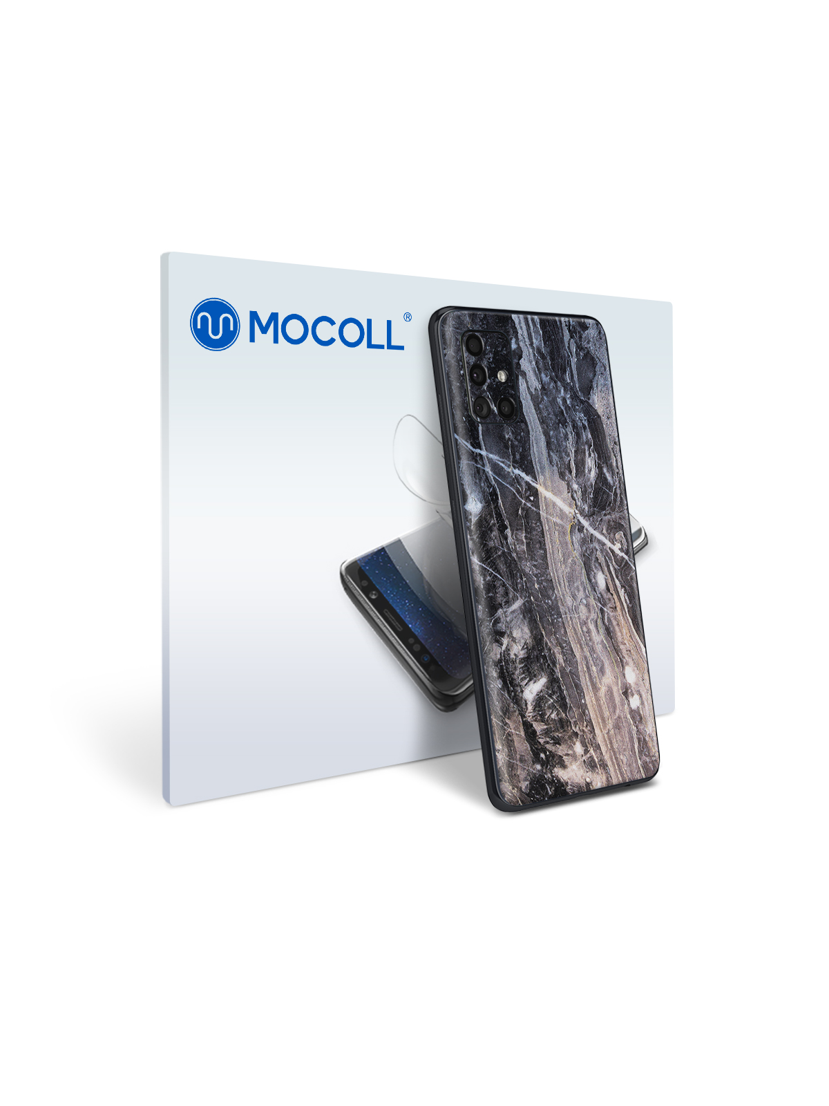 

Защитная противоударная пленка MOCOLL для дисплея Samsung Galaxy A03S Прозрачная глянцевая