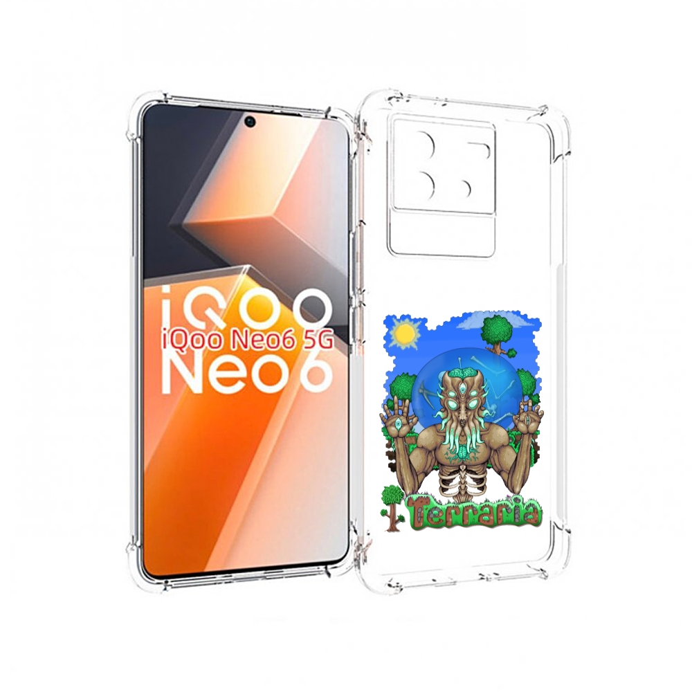 

Чехол MyPads Террария для Vivo iQoo Neo 6 5G, Прозрачный, Tocco