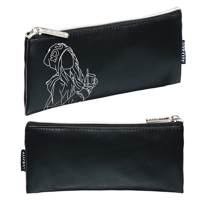 

Пенал deVENTE Good Luck 1 отделение 90 х 215 х 10 мм плоский исскуственная кожа, Разноцветный