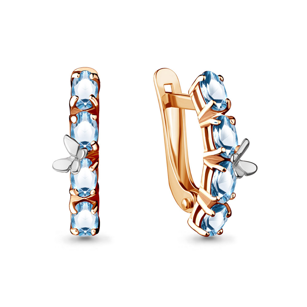 

Серьги из серебра с топазом Aquamarine 4471205_925_з, 4471205_925_з