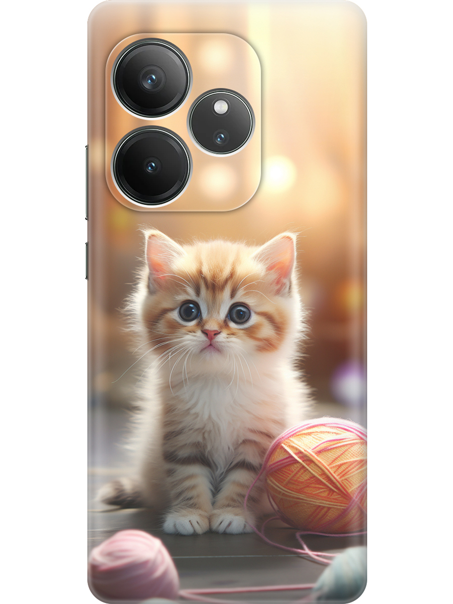 

Силиконовый чехол на Realme GT 6 / GT 6T / GT Neo 6 / GT Neo 6 SE с принтом 808685, Прозрачный;белый;желтый;розовый, 783984411