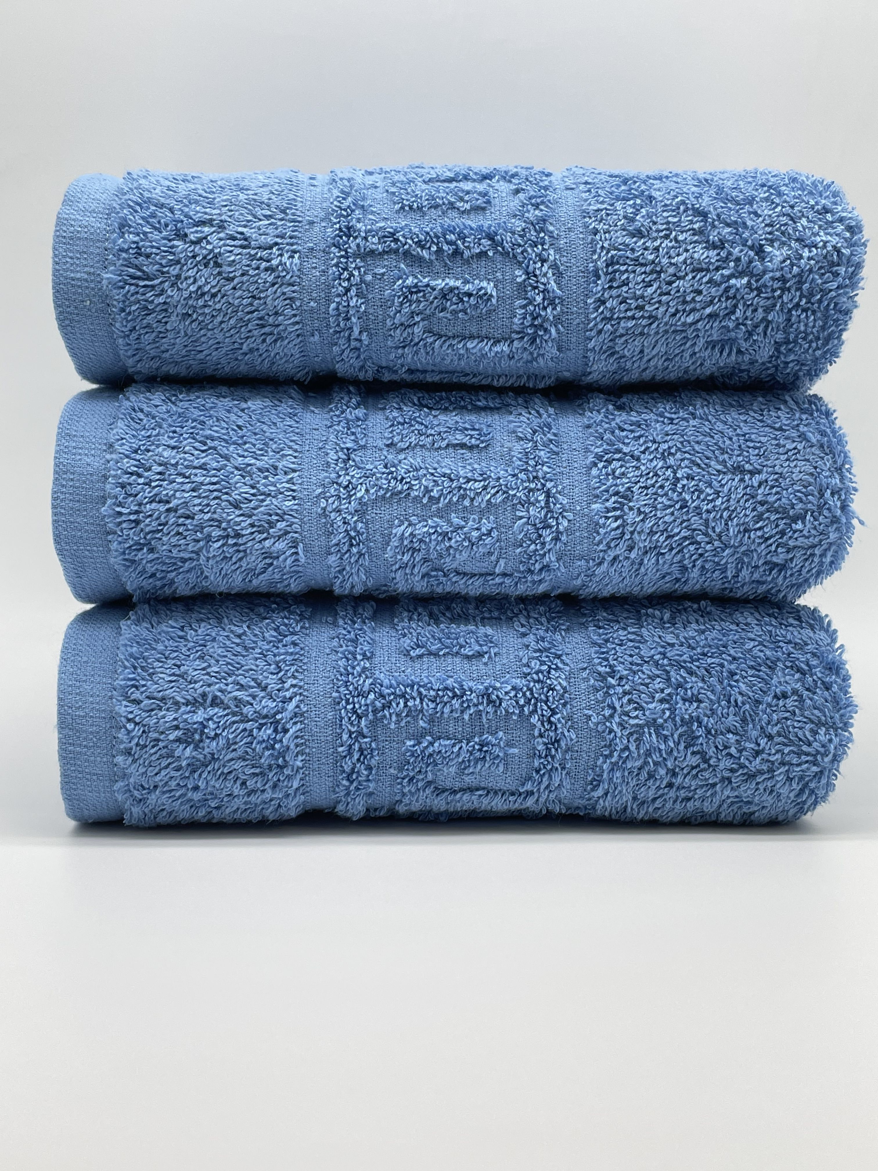 

Набор полотенец для рук TM TEXTILE 40x70, сине-зеленый 106, 3шт., плотность 430, С106-106-106