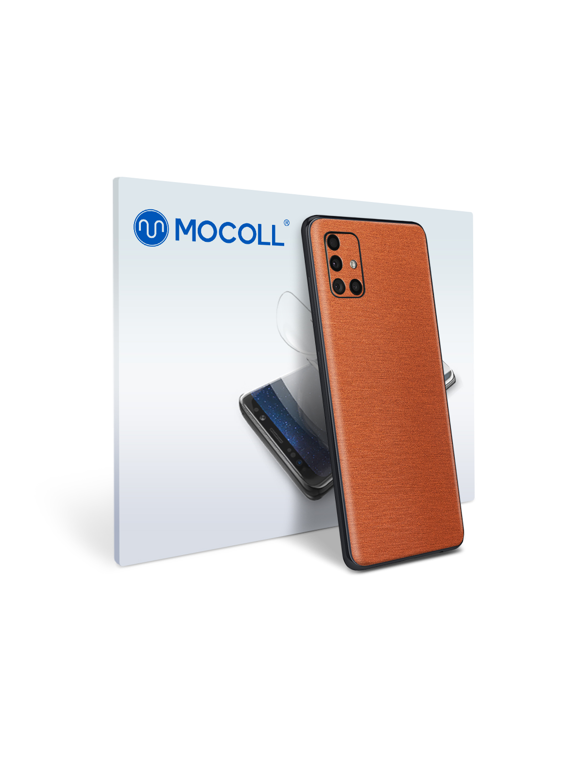 

Пленка защитная MOCOLL для задней панели Samsung Galaxy A03S Металлик Синий