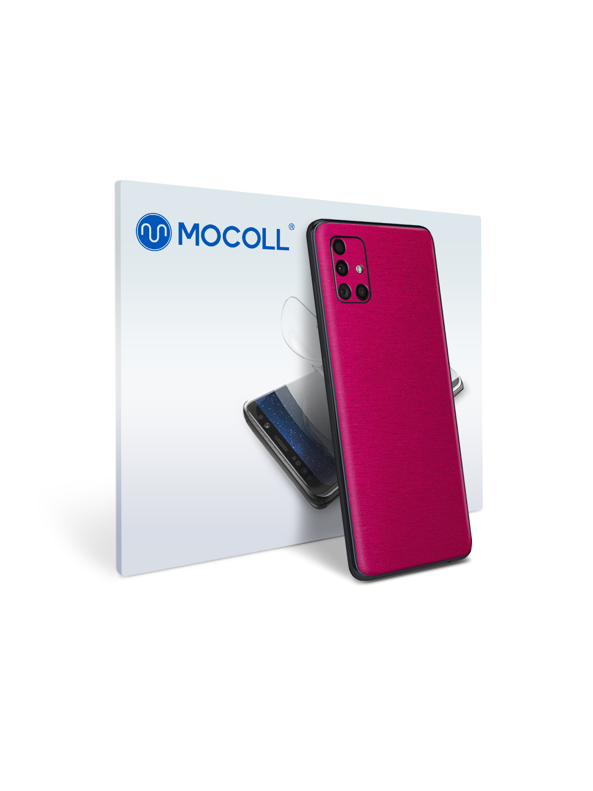 

Пленка защитная MOCOLL для задней панели Samsung Galaxy A03S Металлик Черный