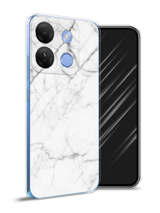 

Чехол Awog на Infinix Smart 7 HD "Светлый мрамор", Серый, 3103850-3