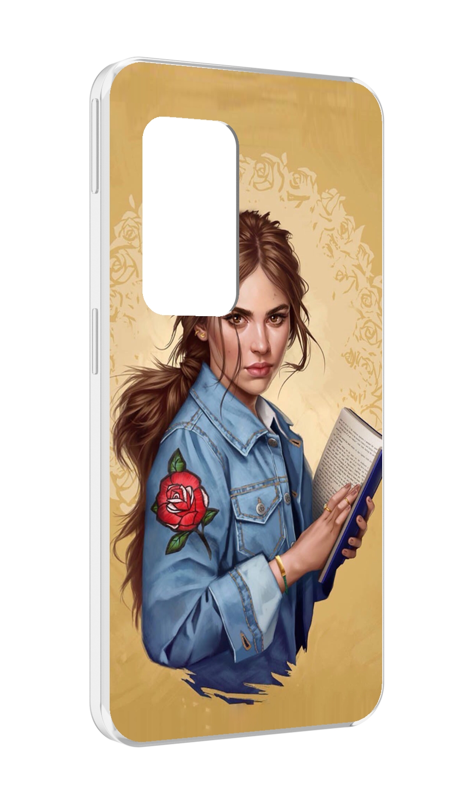 

Чехол MyPads девушка-в-бежевом-фоне для UleFone Power Armor X11 Pro, Прозрачный, Tocco