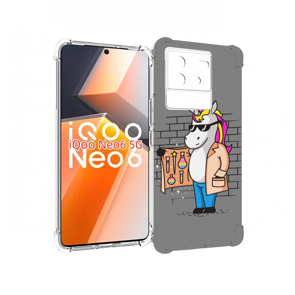 

Чехол MyPads Продавец-единорог для Vivo iQoo Neo 6 5G, Прозрачный, Tocco
