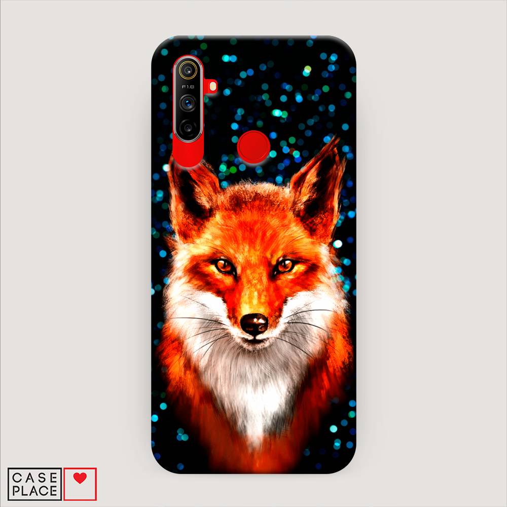 

Пластиковый чехол "Волшебная лиса" на Realme C3, 253020-1