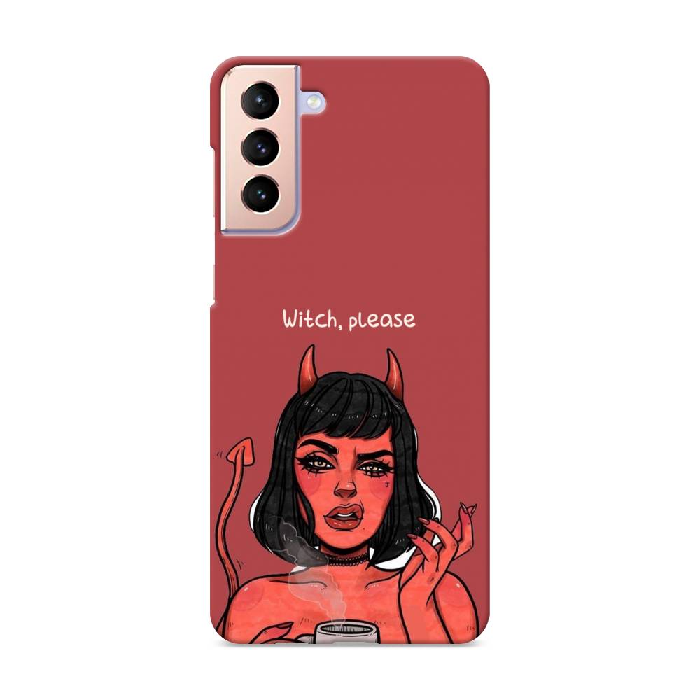 

Пластиковый чехол "Evil Girl" на Samsung Galaxy S21 +, 2102120-5
