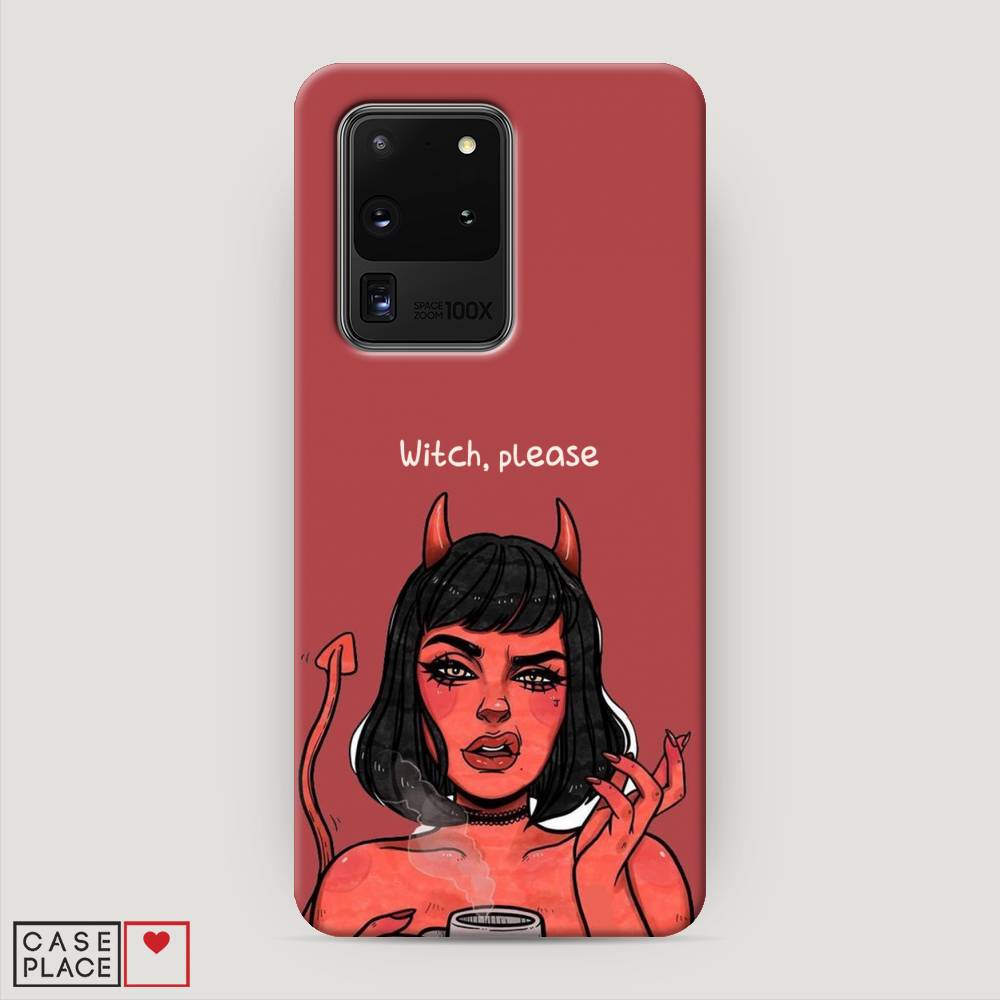 фото Пластиковый чехол "evil girl" на samsung galaxy s20 ultra awog