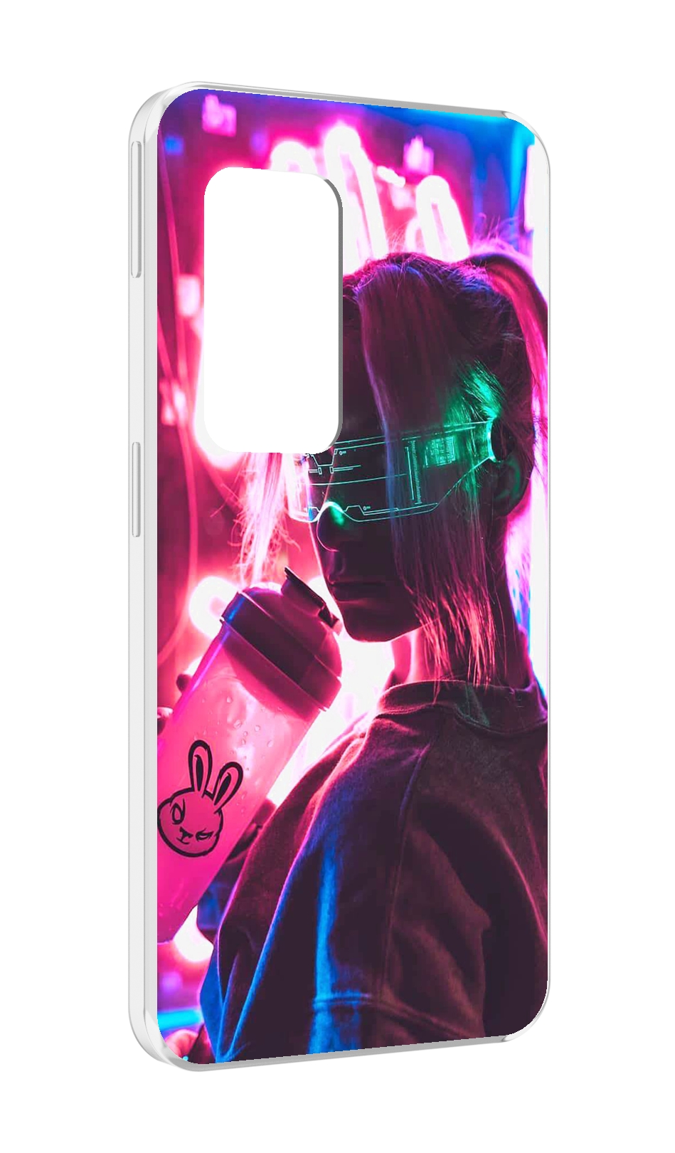 

Чехол MyPads девушка неоновый фон женский для UleFone Power Armor X11 Pro, Прозрачный, Tocco