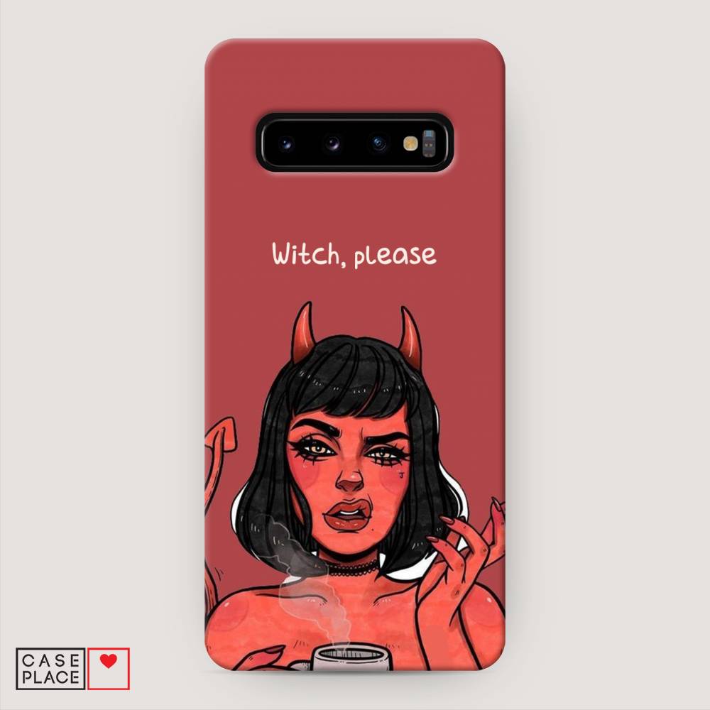 

Пластиковый чехол "Evil Girl" на Samsung Galaxy S10 +, 27120-5