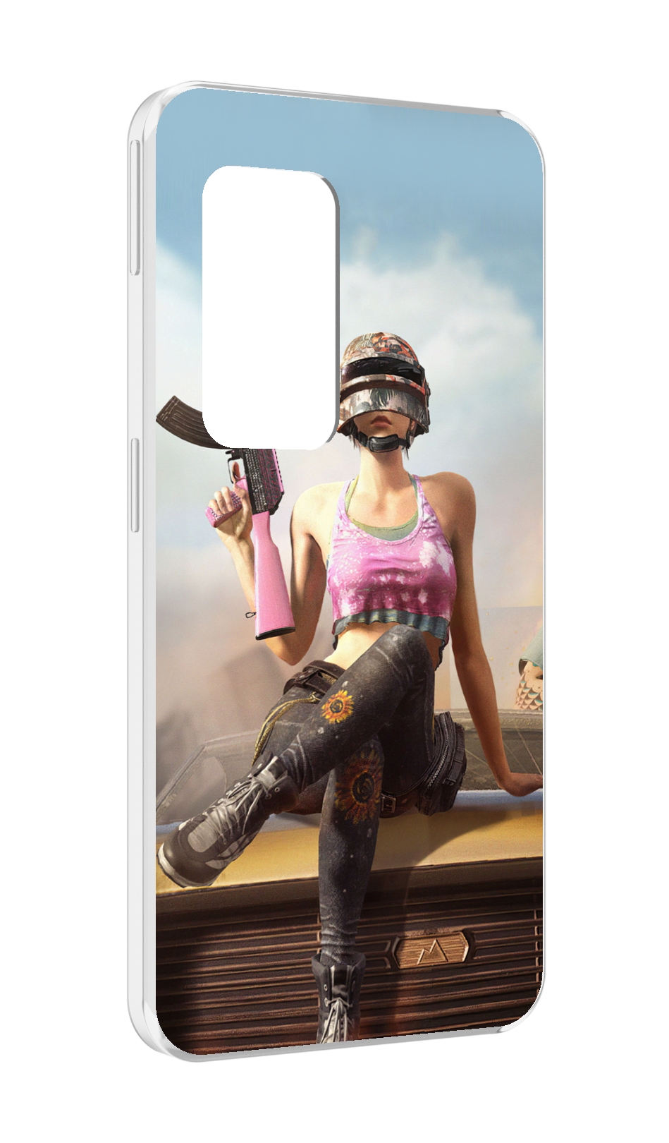 

Чехол MyPads девушка из PUBG для UleFone Power Armor X11 Pro, Прозрачный, Tocco