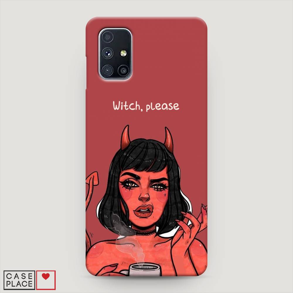 фото Пластиковый чехол "evil girl" на samsung galaxy m51 awog