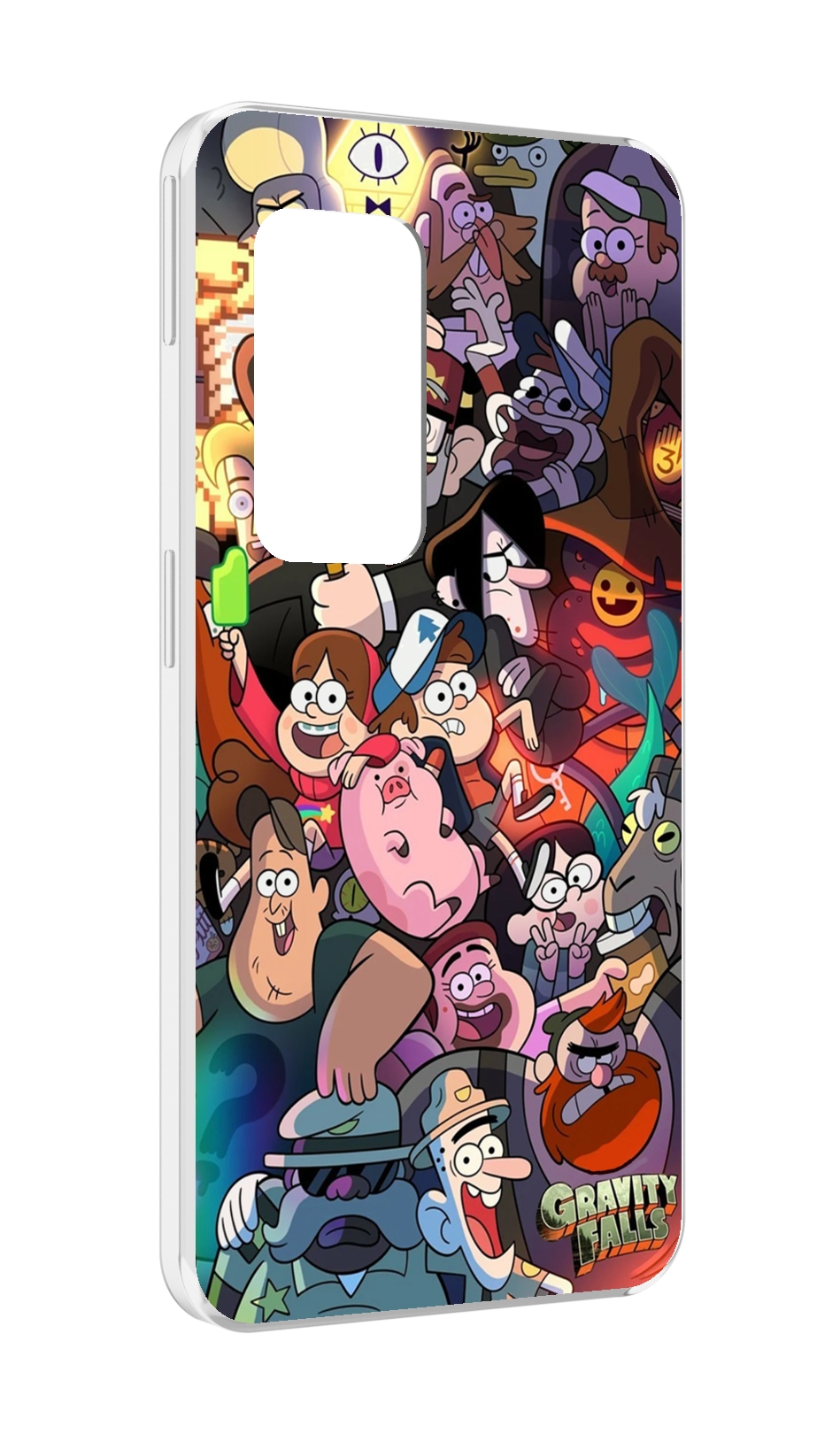 

Чехол MyPads гравити-фолз для UleFone Power Armor X11 Pro, Прозрачный, Tocco