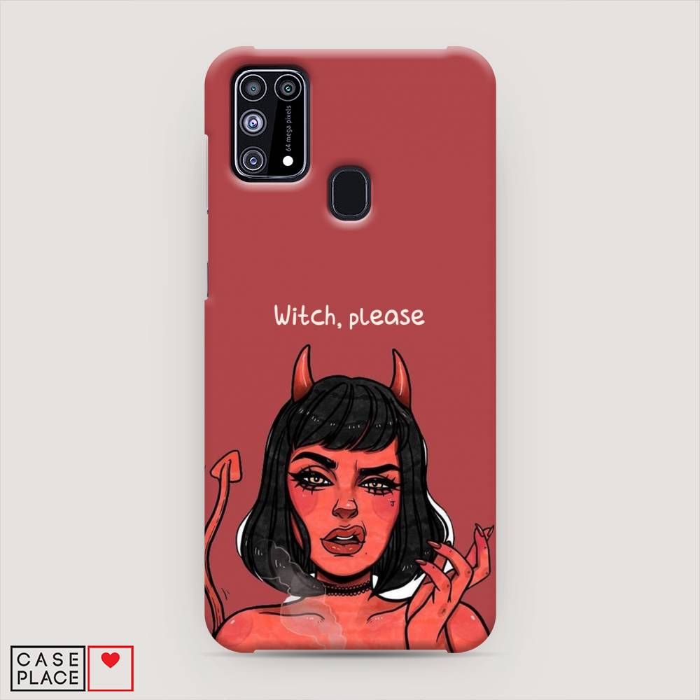 фото Пластиковый чехол "evil girl" на samsung galaxy m31 awog