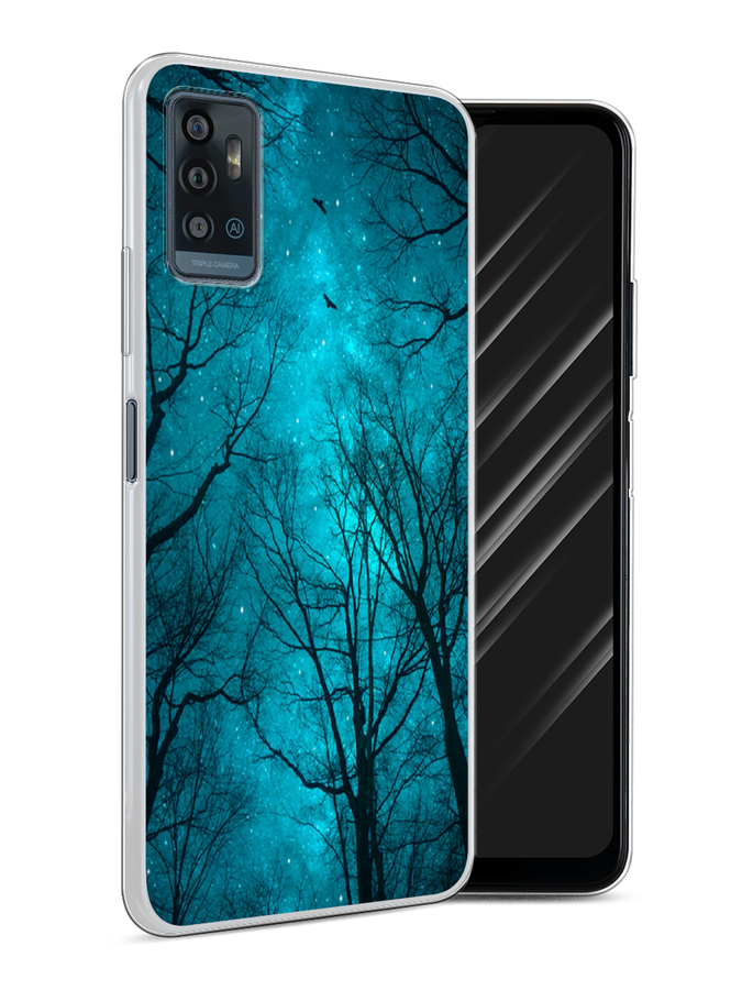 

Чехол Awog на ZTE Blade A71 / ЗТЕ Блэйд A71 "Сказочный лес", Разноцветный, 134450-4