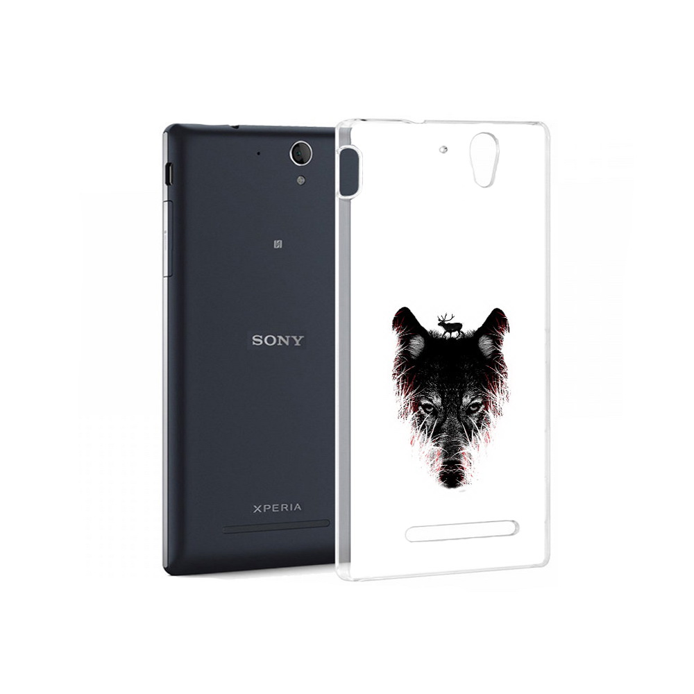 

Чехол MyPads Tocco для Sony Xperia C5 Ultra волк в траве (PT16261.253.267), Прозрачный, Tocco