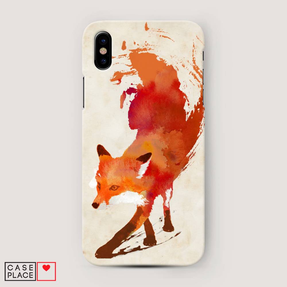 

Пластиковый чехол "Лиса" на Apple iPhone XS Max (10S Max), 11920-7
