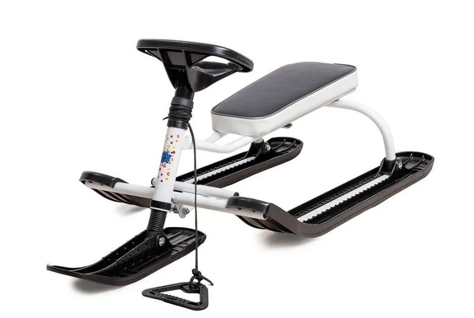 

Снегокат Тимка СПОРТ+ ЭКОНОМ рама белая высота руля 410 мм (упак. 1 шт.), Белый