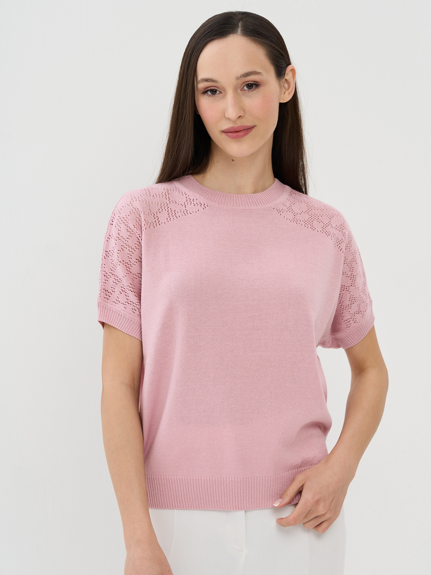 

Джемпер женский VAY 5241-41457 розовый 50-52 RU, 5241-41457