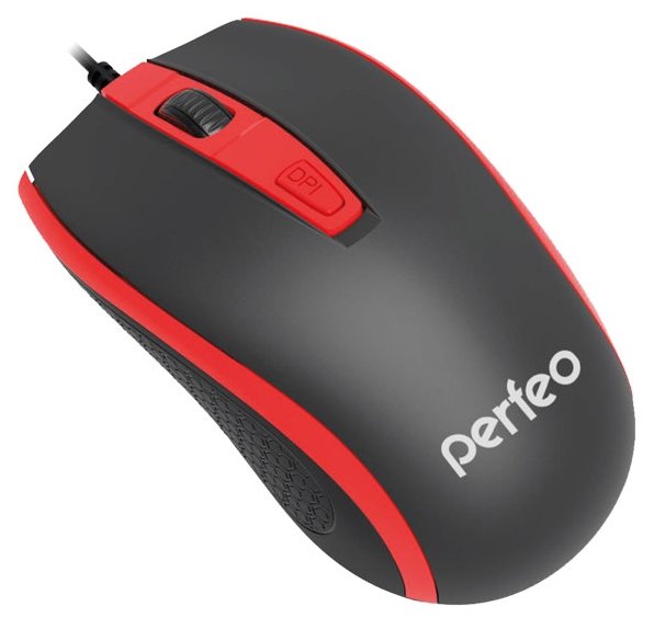 Мышь Perfeo PROFIL Black/Red (PF-383-OP-B/RD)