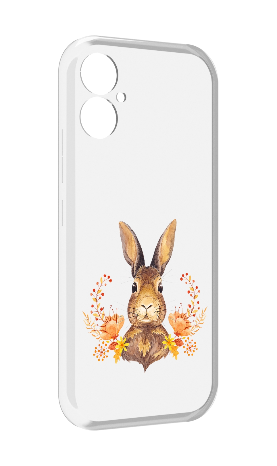 

Чехол MyPads зайка в цветах для Tecno Spark 9 Pro \ Spark 9T, Прозрачный, Tocco