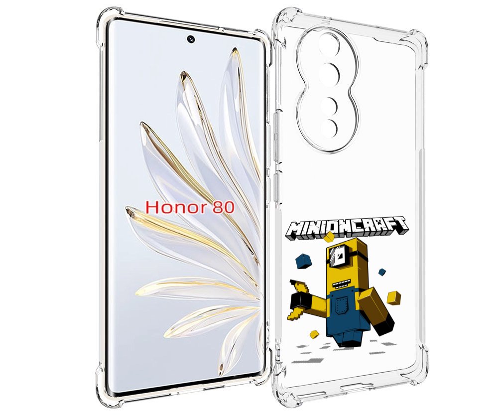

Чехол MyPads миньон для Honor 80, Прозрачный, Tocco