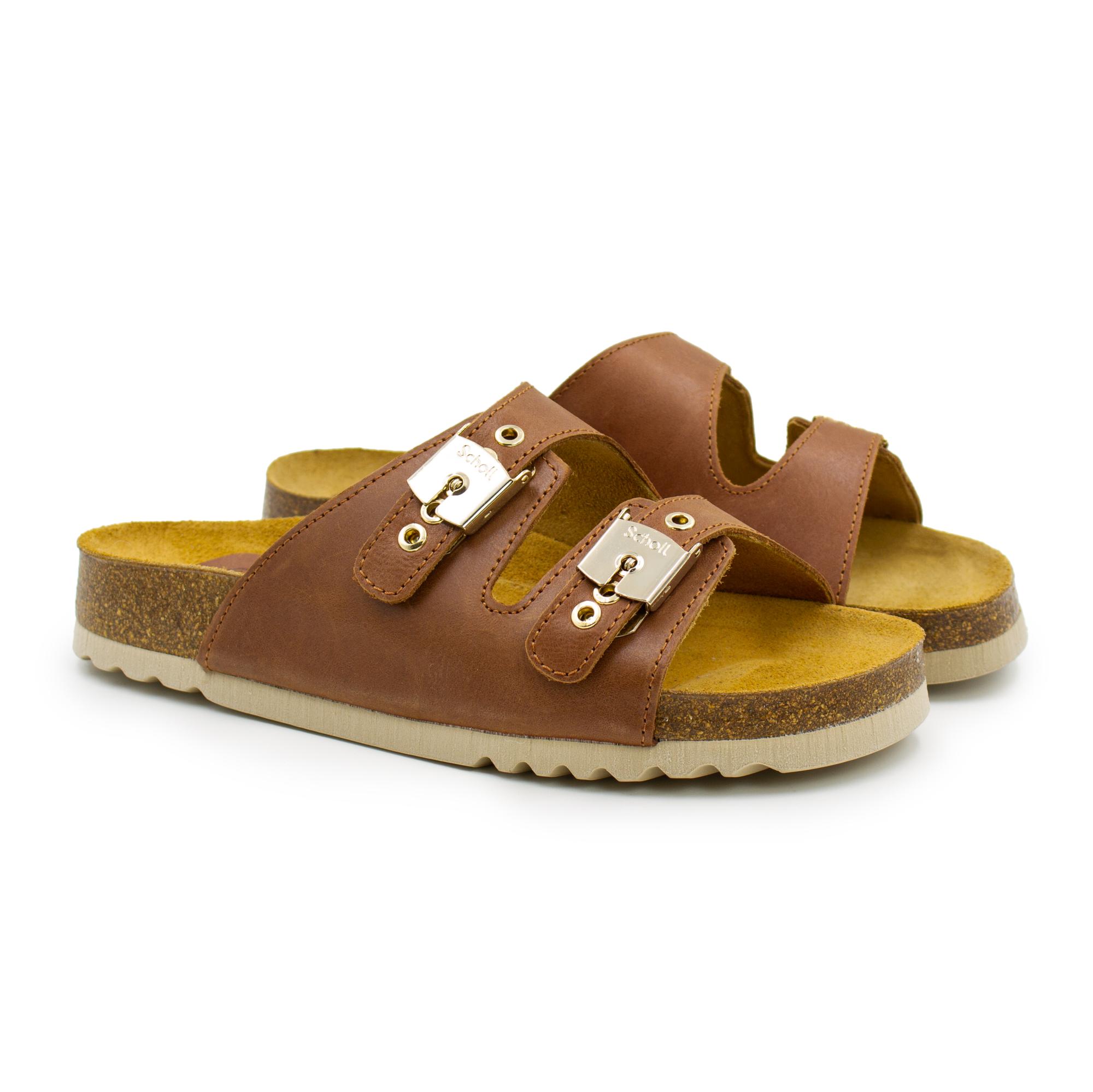 

Сабо женские Scholl ALBA F299921438 коричневые 39 EU, Коричневый, ALBA F299921438