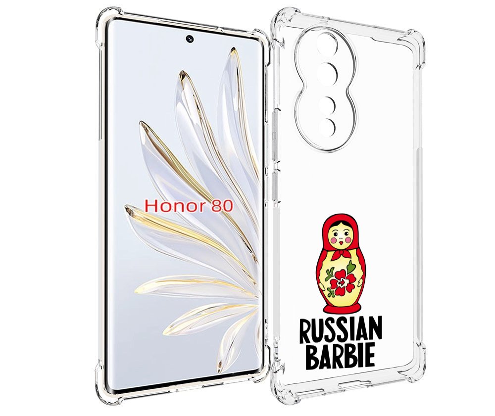 

Чехол MyPads матрешка для Honor 80, Прозрачный, Tocco