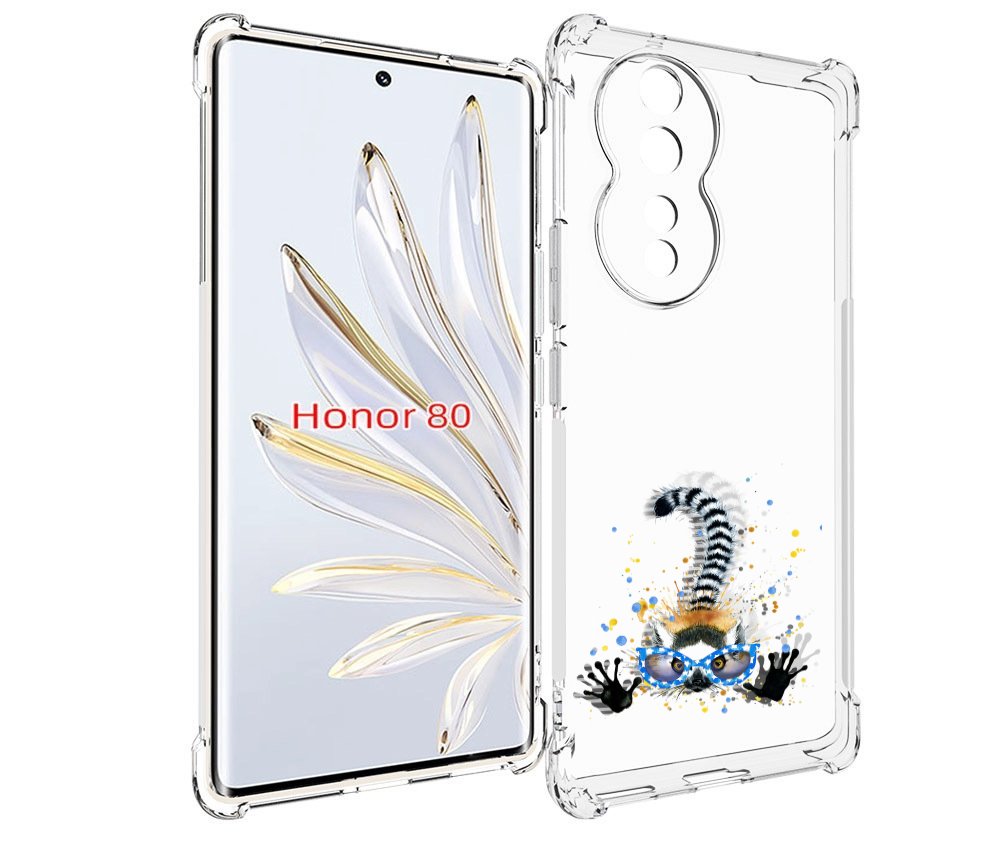 

Чехол MyPads лямур для Honor 80, Прозрачный, Tocco