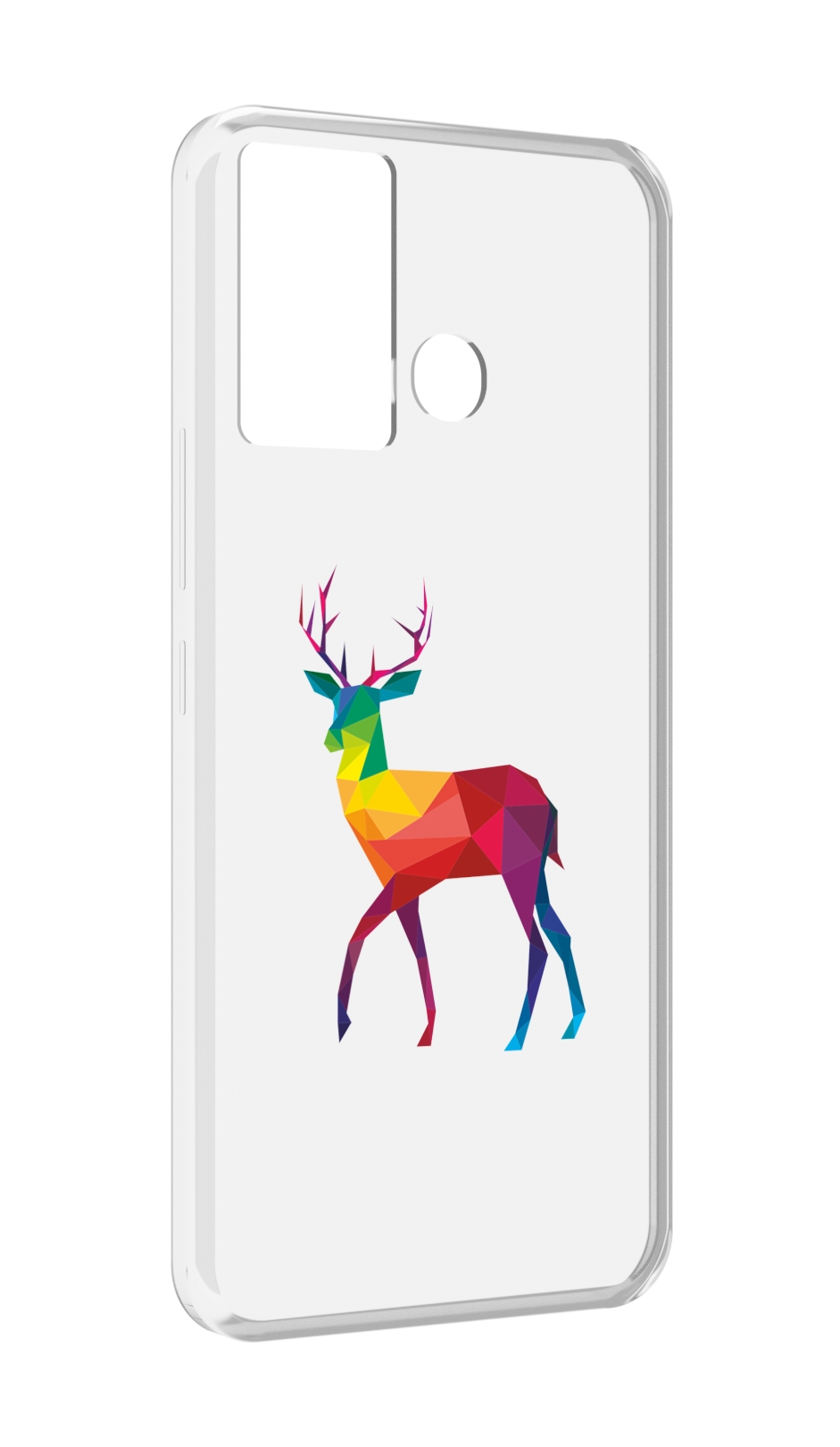 

Чехол MyPads геометрический олень для Infinix Hot 12 Play, Прозрачный, Tocco