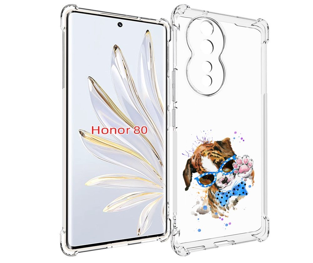 

Чехол MyPads лапочка для Honor 80, Прозрачный, Tocco