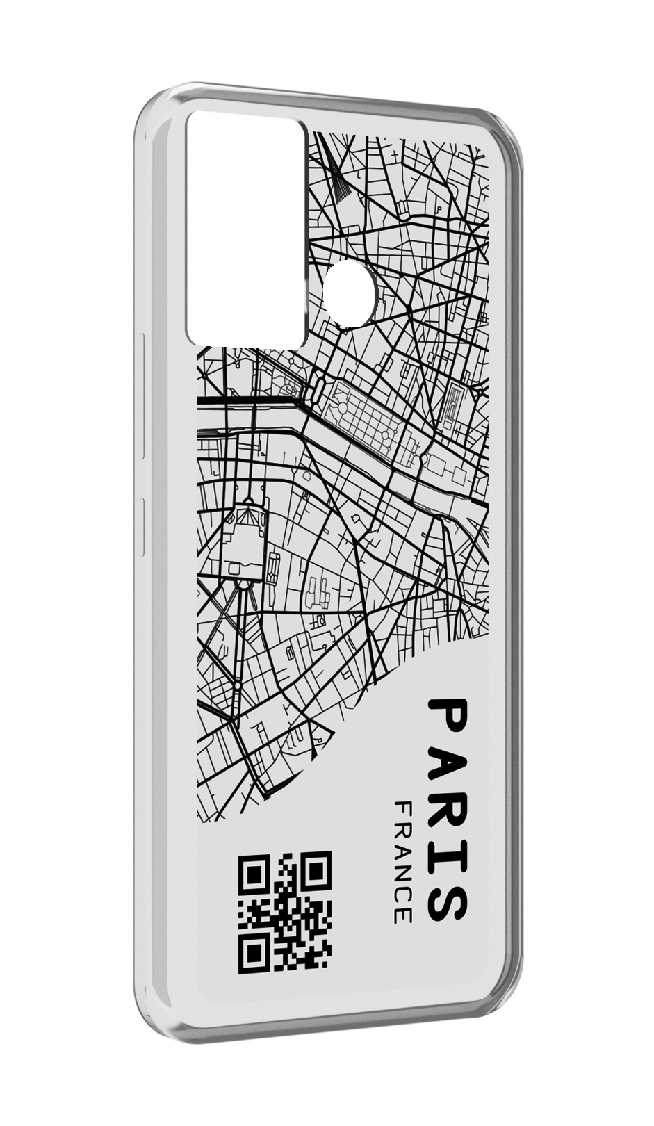 

Чехол MyPads схема-париж для Infinix Hot 12 Play, Прозрачный, Tocco