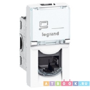 фото Legrand 076551 розетка компьютерная rj45