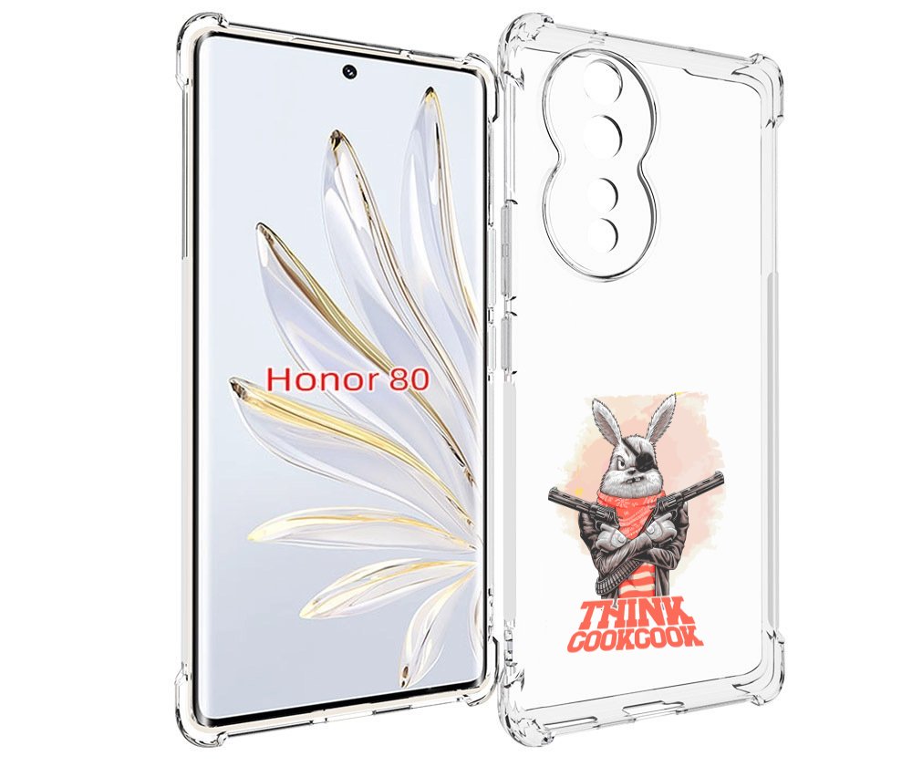 

Чехол MyPads кролик пират для Honor 80, Прозрачный, Tocco