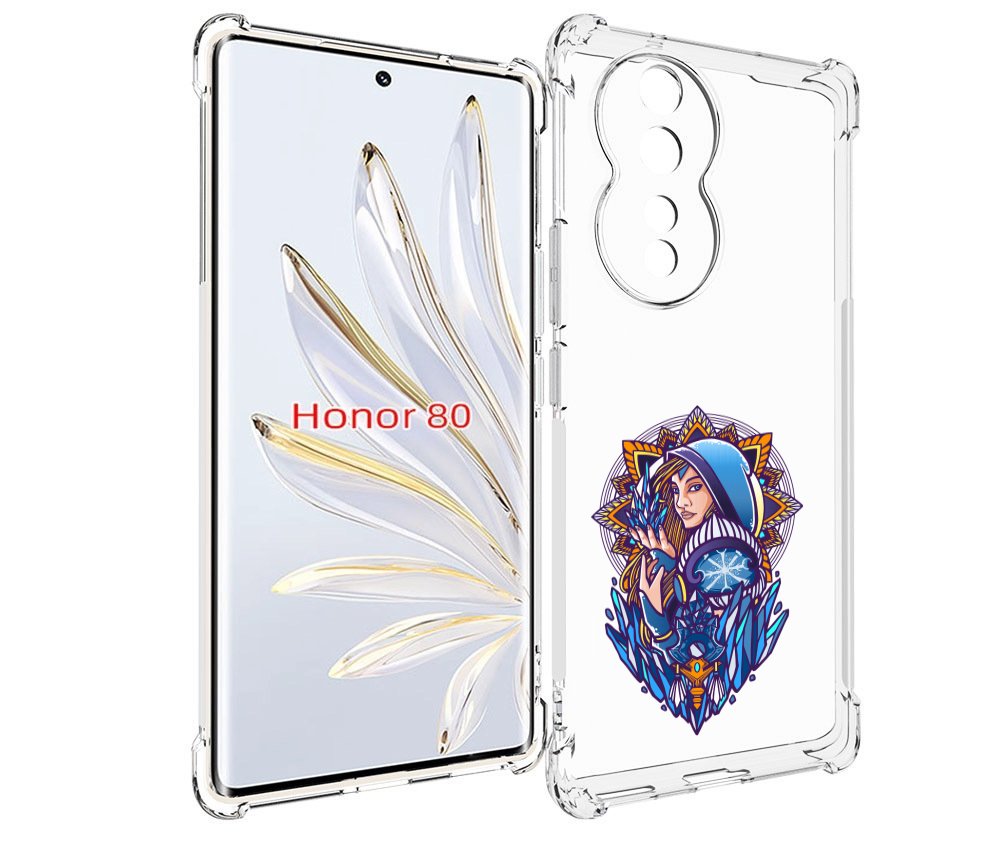 

Чехол MyPads кристал мейден дота 2 для Honor 80, Прозрачный, Tocco
