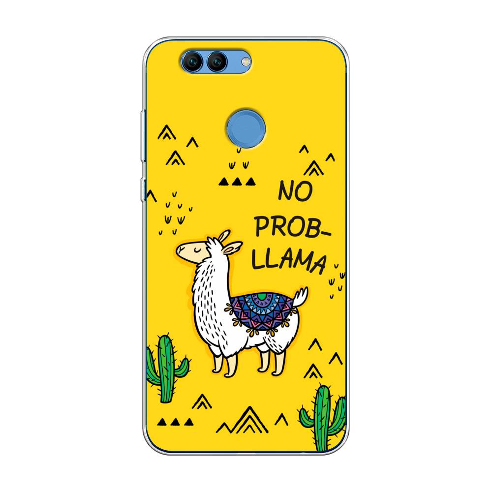 

Чехол Awog на Huawei Nova 2 "No probLLama", Разноцветный, 62950-2