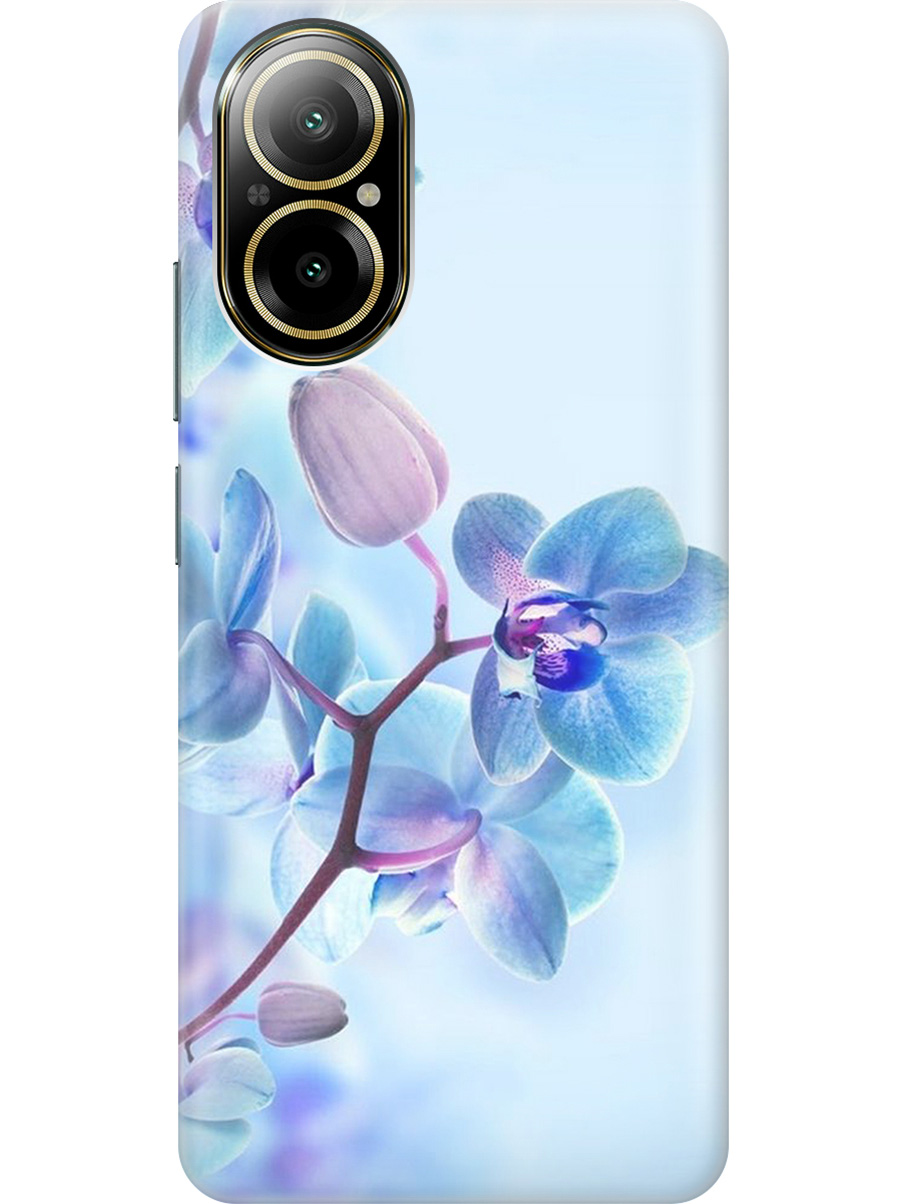 

Силиконовый чехол на Realme C67 с рисунком "Синий цветок на синем", Голубой;синий;фиолетовый, 20012142