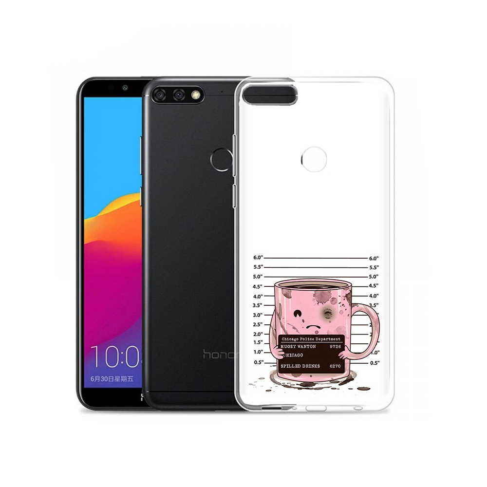 

Чехол MyPads Tocco для Honor 7C Pro кружка (PT113786.47.420), Прозрачный, Tocco