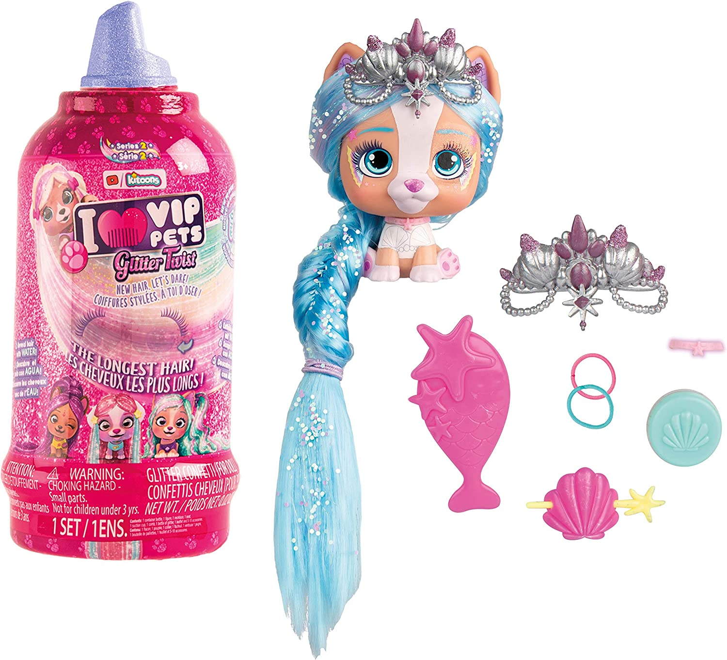 

Игрушка IMC Toys VIP Pets Surprise Блестящая серия