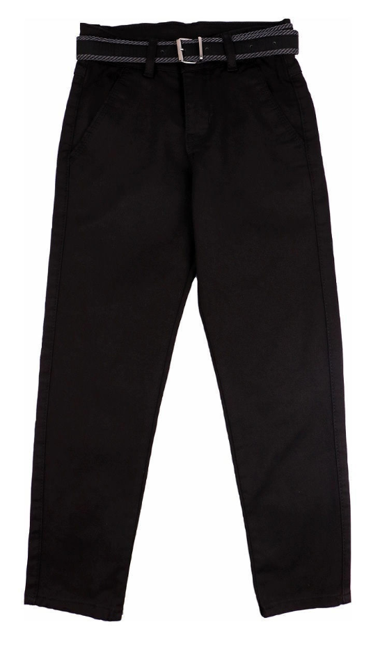 

Брюки детские Синбад С ремешком, черный, 170, С ремешком