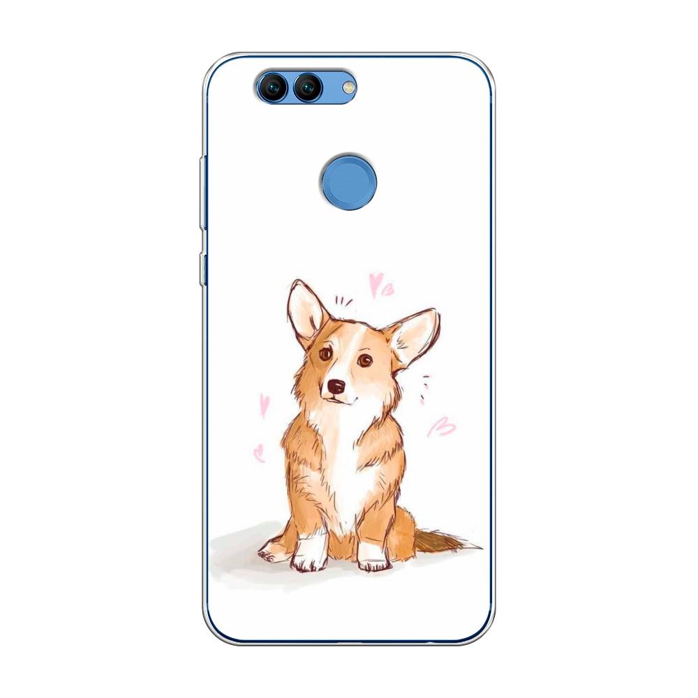 

Чехол Awog на Huawei Nova 2 "Корги любовь", Разноцветный, 62950-1