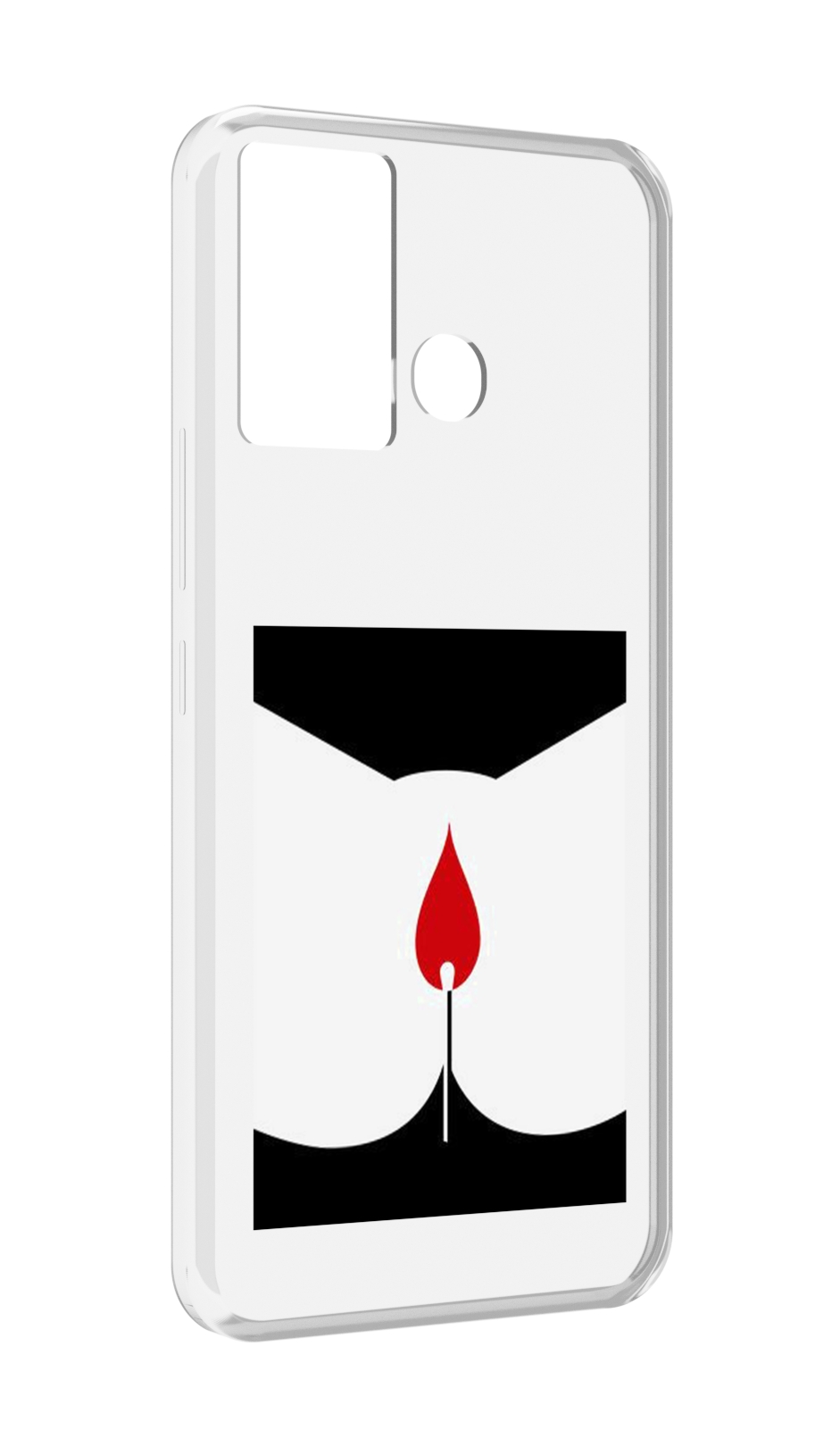

Чехол MyPads спичка горит для Infinix Hot 12 Play, Прозрачный, Tocco