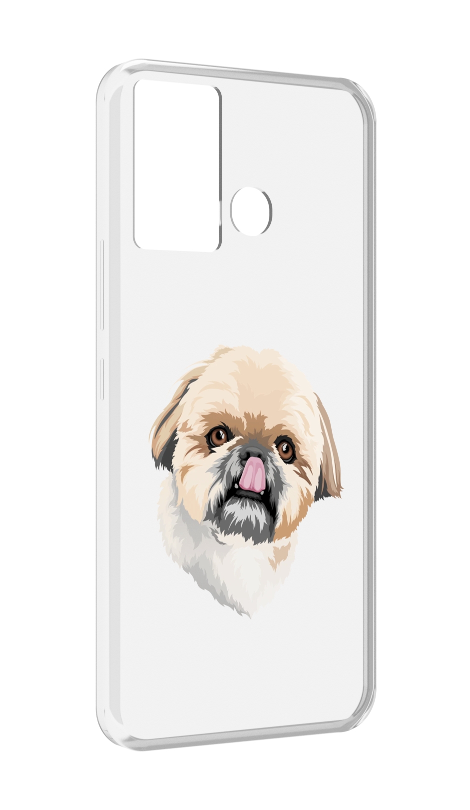

Чехол MyPads собачка-с-язычком для Infinix Hot 12 Play, Прозрачный, Tocco