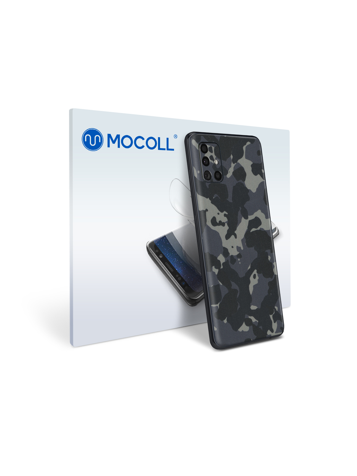 

Пленка защитная MOCOLL для задней панели Samsung Galaxy A22 Металлик Красный