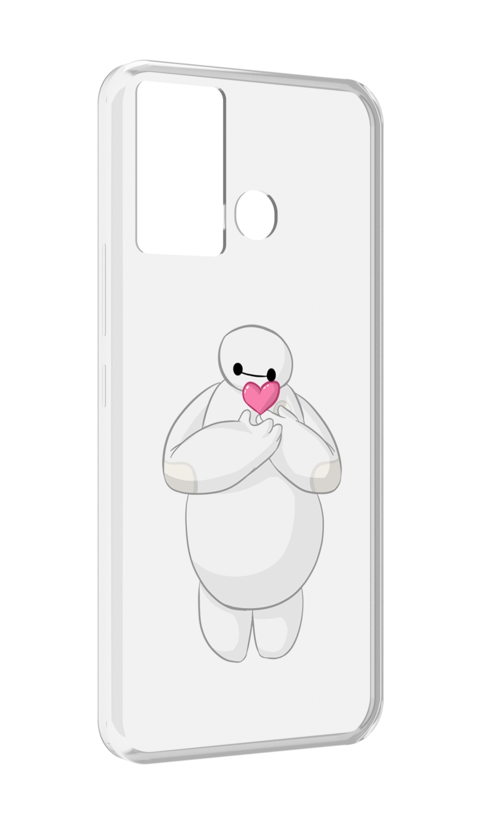 

Чехол MyPads снеговик-с-сердечком для Infinix Hot 12 Play, Прозрачный, Tocco