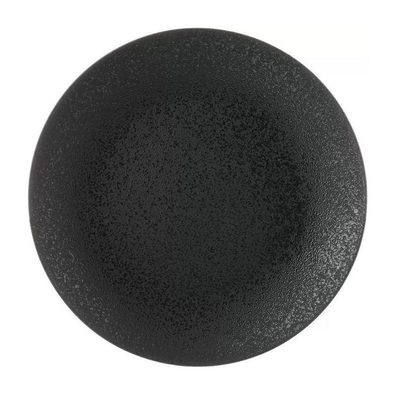 

Тарелки набор 2 шт обеденные фарфоровые черные для сервировки стола "MIDNIGHT" 25,5 см, Черный