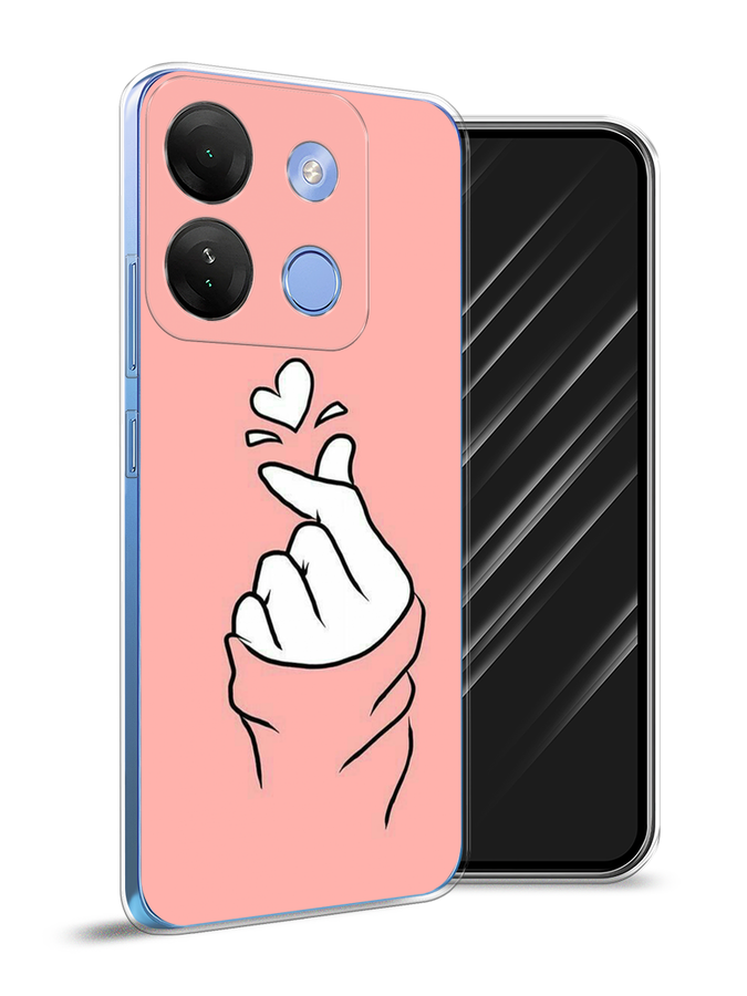 

Чехол Awog на Infinix Smart 7 HD "Любовь-щелк", Оранжевый, 3103850-7